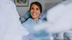 dental patient smiling