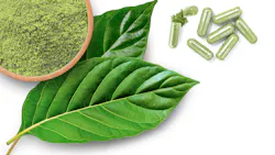 Kratom leaf, ground powder, and capsules Kratom leaf, ground powder, and capsules