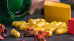 yellow pills containing berberine