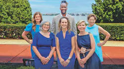 The GUM/RDH Award of Distinction winners, from left to right: Kaila Mooney, Marion Manski, Richard Robinson, Lisa Curbow, Melissa Calhoun, Karen Davis.