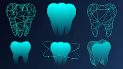 3-D renderings of teeth
