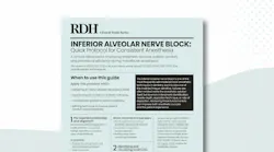 Inferior Alveolar Nerve Block RDH Clinical Tools Series